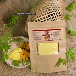  Tinh bột nghệ đỏ Thuận Thiên shop 100g 