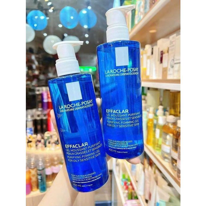 Gel rửa mặt tạo bọt cho da dầu nhạy cảm La Roche Posay Effaclar Foaming 400ml