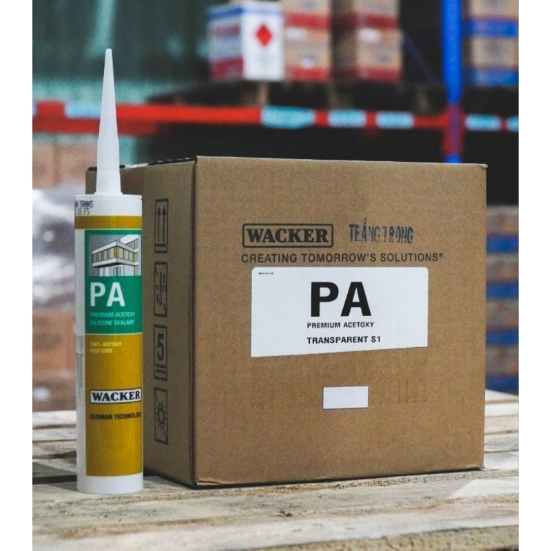 PA - COMBO 1 THÙNG (25 CHAI) KEO SILICONE AXIT WACKER PA(A300)