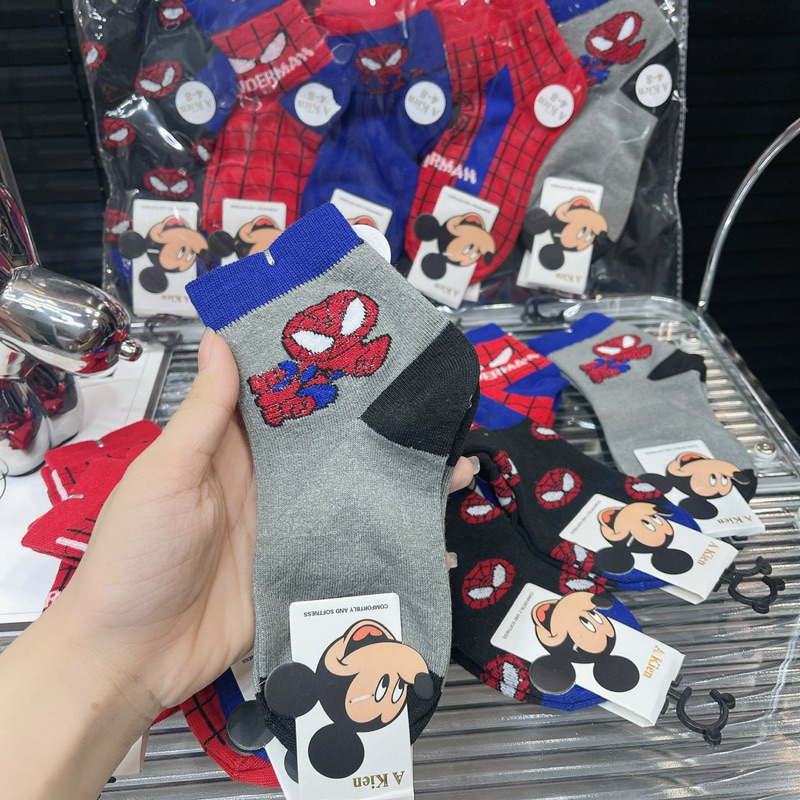 SET 10 ĐÔI TẤT NHÃN MICKEY CHO BÉ