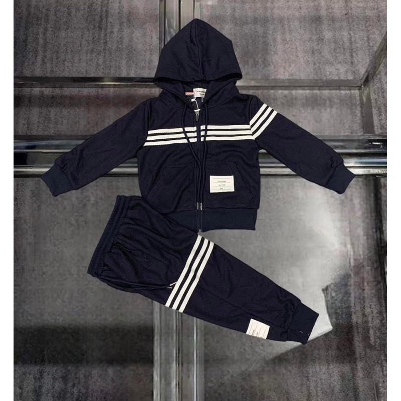 SET BỘ THỂ THAO THOM SỌC NGANG CHO BÉ