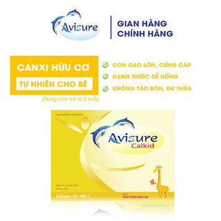Avisure Calkid - Canxi nano cho trẻ (Hộp 30 ống)