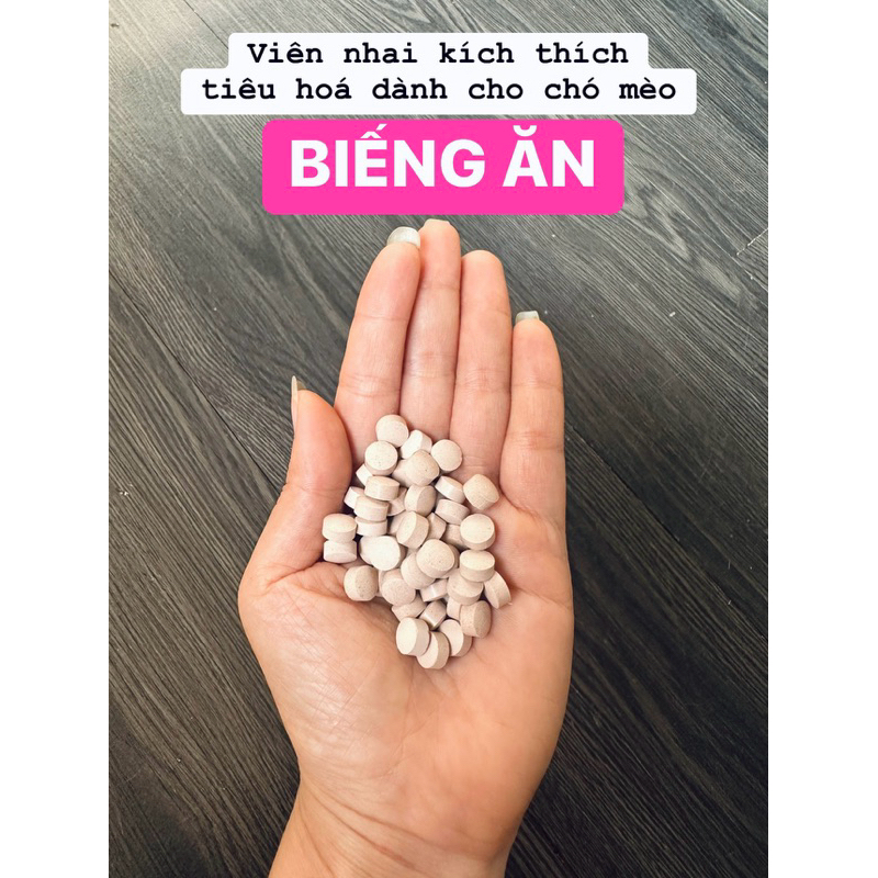 Viên nhai KÍCH ĂN NGON cho chó mèo biếng ăn.