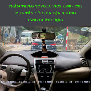 Thảm Taplo Xe Vios 2008 - 2013 Chất Liệu Cao Cấp (6 Mẫu Lựa Chọn)