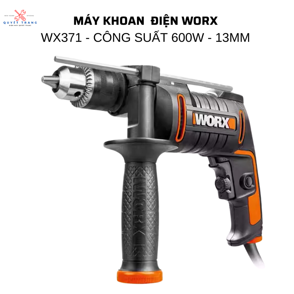 Máy Khoan Điện WORX WX-371 13mm 2 Chức Năng | Bảo Hành 6 Tháng | Tiện Lợi Và Hiệu Quả