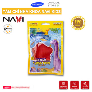  Tăm chỉ Nha khoa Navi cao cấp dùng cho Trẻ em và Người lớn Tăm nha khoa Sản xuất theo công nghệ Nhật bản 