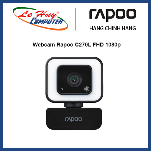 [Mã 99ELHA giảm 7% đơn 300K] Webcam Rapoo C270L FHD 1080p