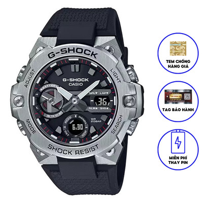 Đồng Hồ Casio Nam Dây Nhựa GSHOCK GST-B400-1ADR Chính Hãng