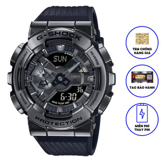 Đồng hồ casio nam dây nhựa gshock gm-110bb-1adr chính hãng