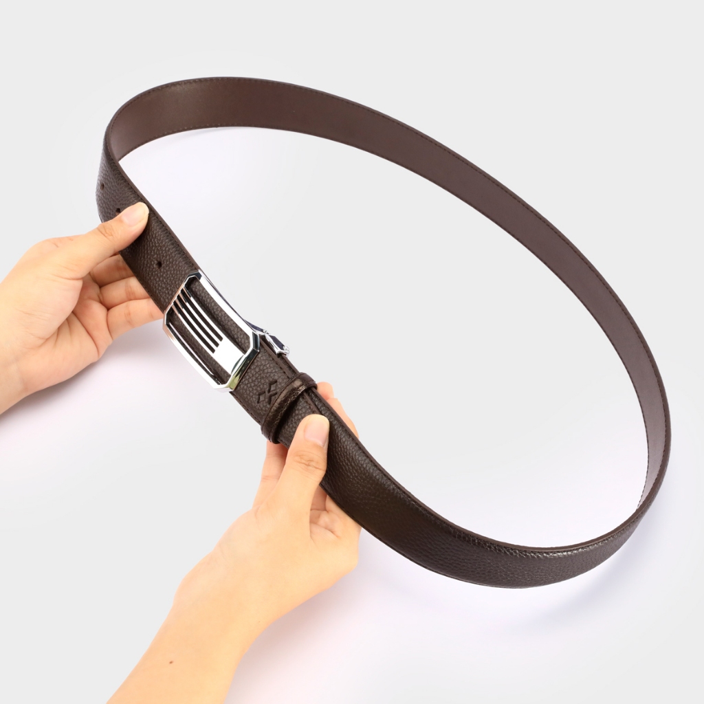 Thắt Lưng Nam Da Bò Khoá Bấm Thanh Lịch DT245D33