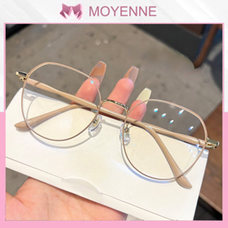 *Hàng có sẵn* Kính chống ánh sáng xanh Kính trong suốt chống bức xạ Ống kính có thể thay thế dành cho nữ/Kính bức xạ Men