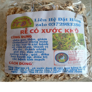 1kg rễ cỏ xước khô