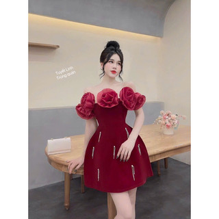 đầm nhung cứng