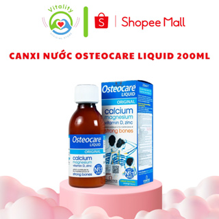 Canxi nước Osteocare Original Liquid 200ml bổ sung canxi và D3 cho bé