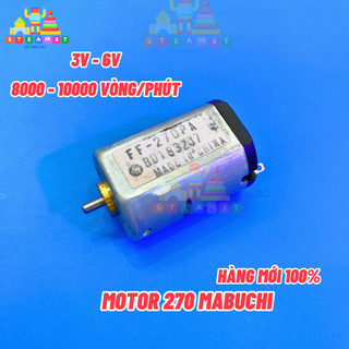 Motor 270 cho máy cạo râu, mã FF-270PA Mabuchi điện áp 3V - 6V tốc độ 10000 RPM hàng mới 100% - LK0369