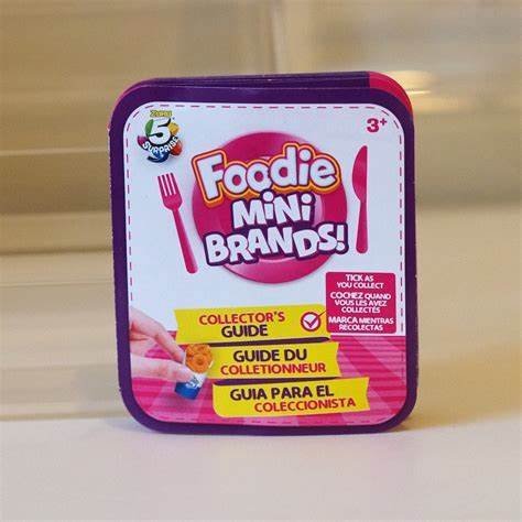 MINIBRAND 5 SURPRISES - ZUZU - FOODIE - BLIND BALL - MÔ HÌNH MINI THEO CÁC SẢN PHẨM THẬT TỪ THƯƠNG HIỆU NỔI TIẾNG