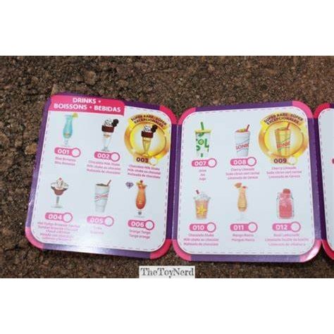 MINIBRAND 5 SURPRISES - ZUZU - FOODIE - BLIND BALL - MÔ HÌNH MINI THEO CÁC SẢN PHẨM THẬT TỪ THƯƠNG HIỆU NỔI TIẾNG