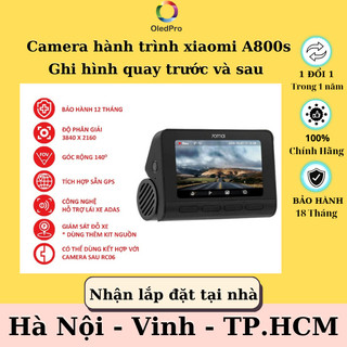 Camera Hành Trình 70mai A500s/ A800s/ M300/ M500 | Cảm biến hình ảnh SONY IMX335 | Cảnh báo giọng nói tự động