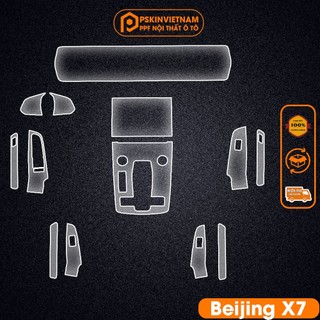Film PPF CAO CẤP dán xe BEIJING X7 Trong suốt, chống xước bảo vệ nội thất ô tô -T-Home&More