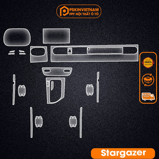 Bộ Dán nội thất Hyundai Stargazer 2022-2023 PPF trong suốt chống xước nội thất T-Heome&Mor