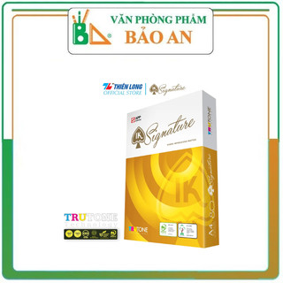 Giấy in A4, giấy photo cao cấp IK Signature 80gsm độ sáng cao, ưu việt cho in 2 mặt