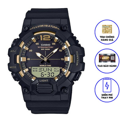 Đồng Hồ Nam Casio Dây Nhựa Trẻ Trung HDC-700-9AVDF Chính Hãng