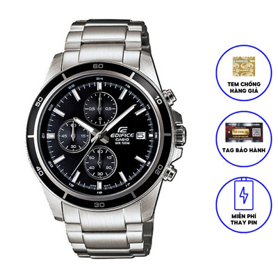Đồng Hồ Nam Dây Thép Không Ghỉ Chính Hãng Casio EDIFICE EFR-526D-1AVUDF