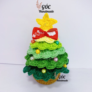 Cây Thông Noel Mini Handmade Bằng Len