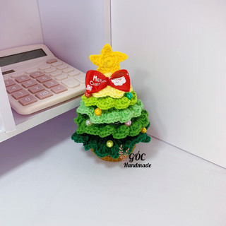 Cây Thông Noel Mini Handmade Bằng Len