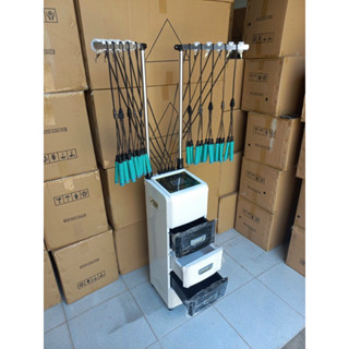 máy uốn tóc setting 40 dây CÓ TỦ ĐỰNG