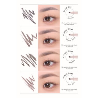 Chì Kẻ Mày Dearmay The Chic Eyebrow Pencil 0.18g