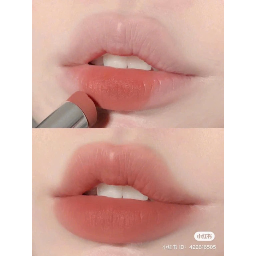 Son Thỏi 3CE Peanut Beige Blur Matte Lipstick Chuẩn Tone Cam Nude Nhẹ Nhàng 4g Mịn Lì Mờ Ảo Nhẹ Tênh