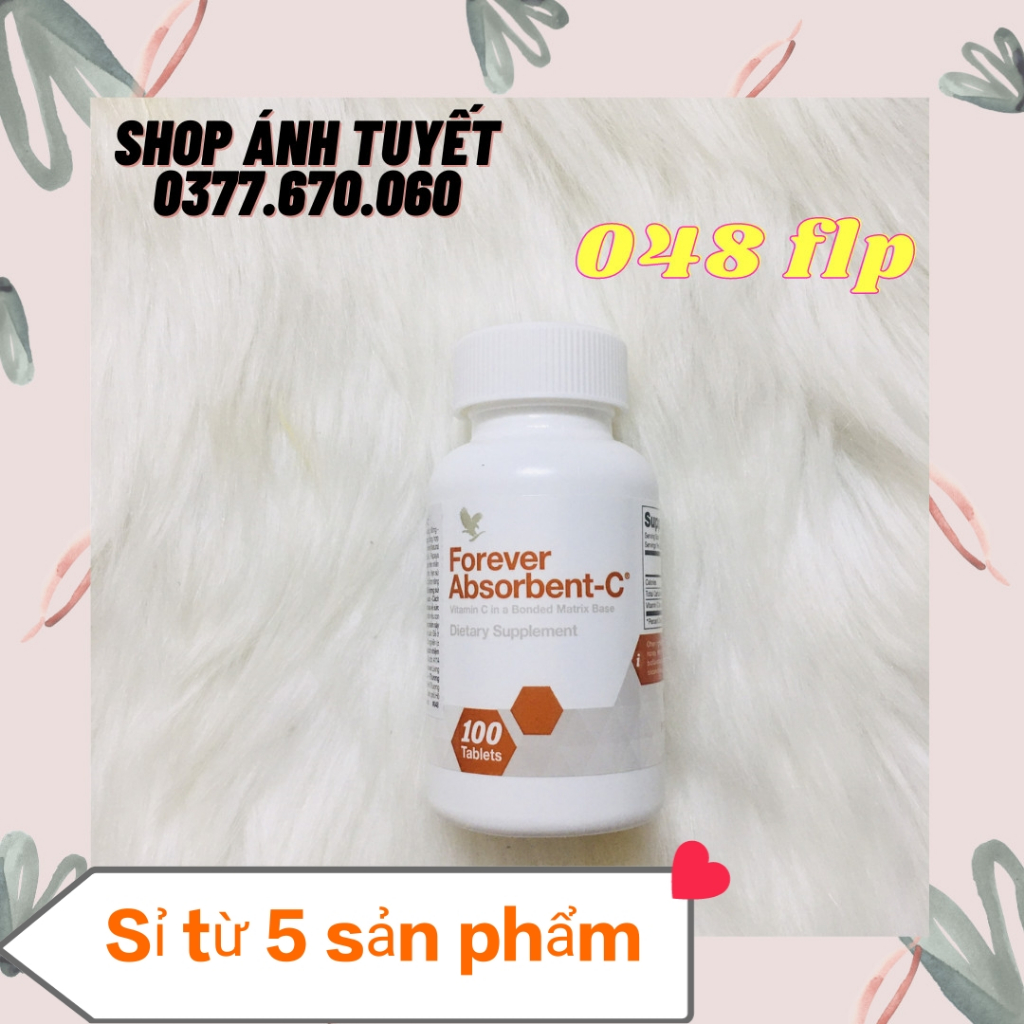 Viên Vitamin C Lô Hội Forever Absorbent_C 048Flp. 100 viên/lọ
