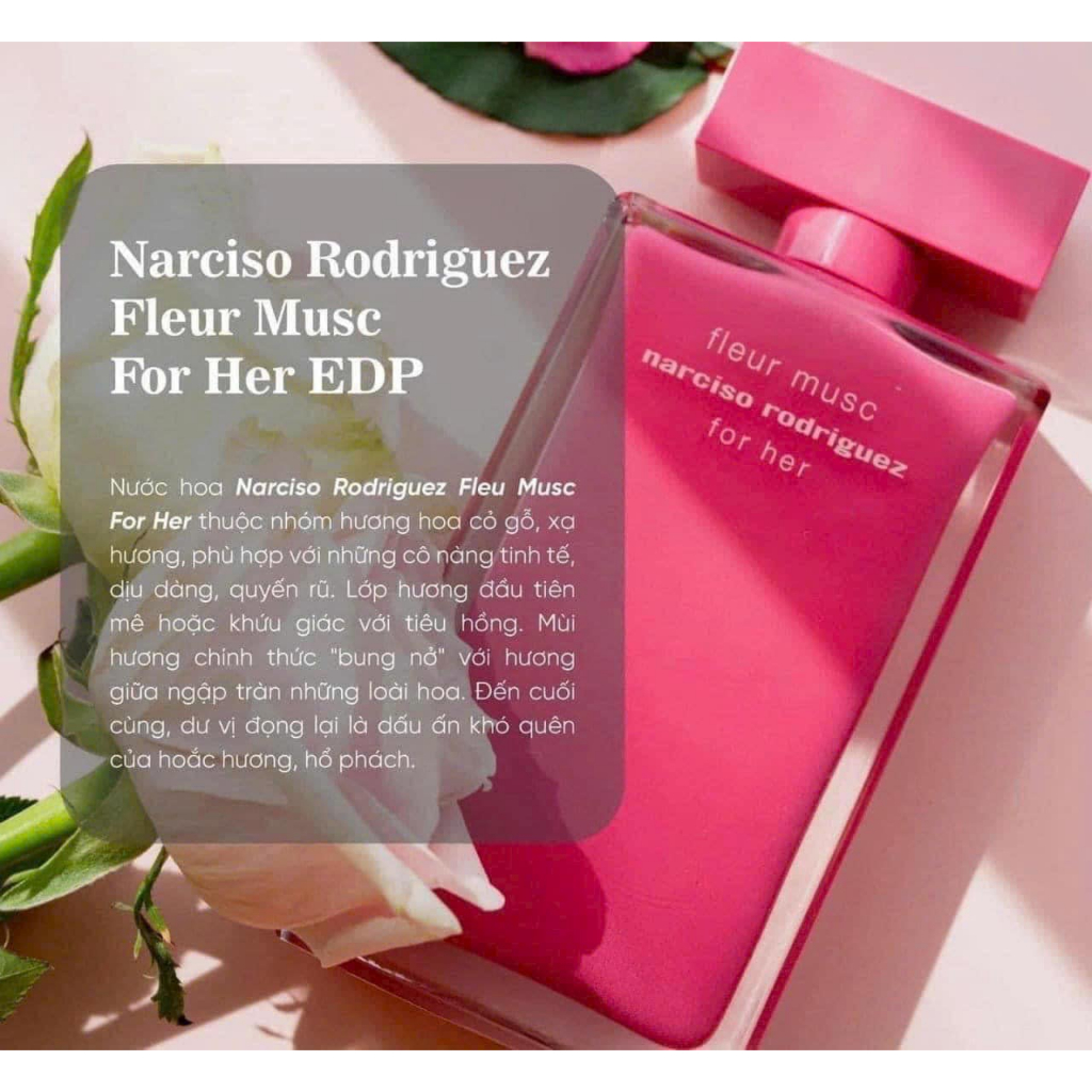 Nước hoa Narciso chai 5ml 10ml
