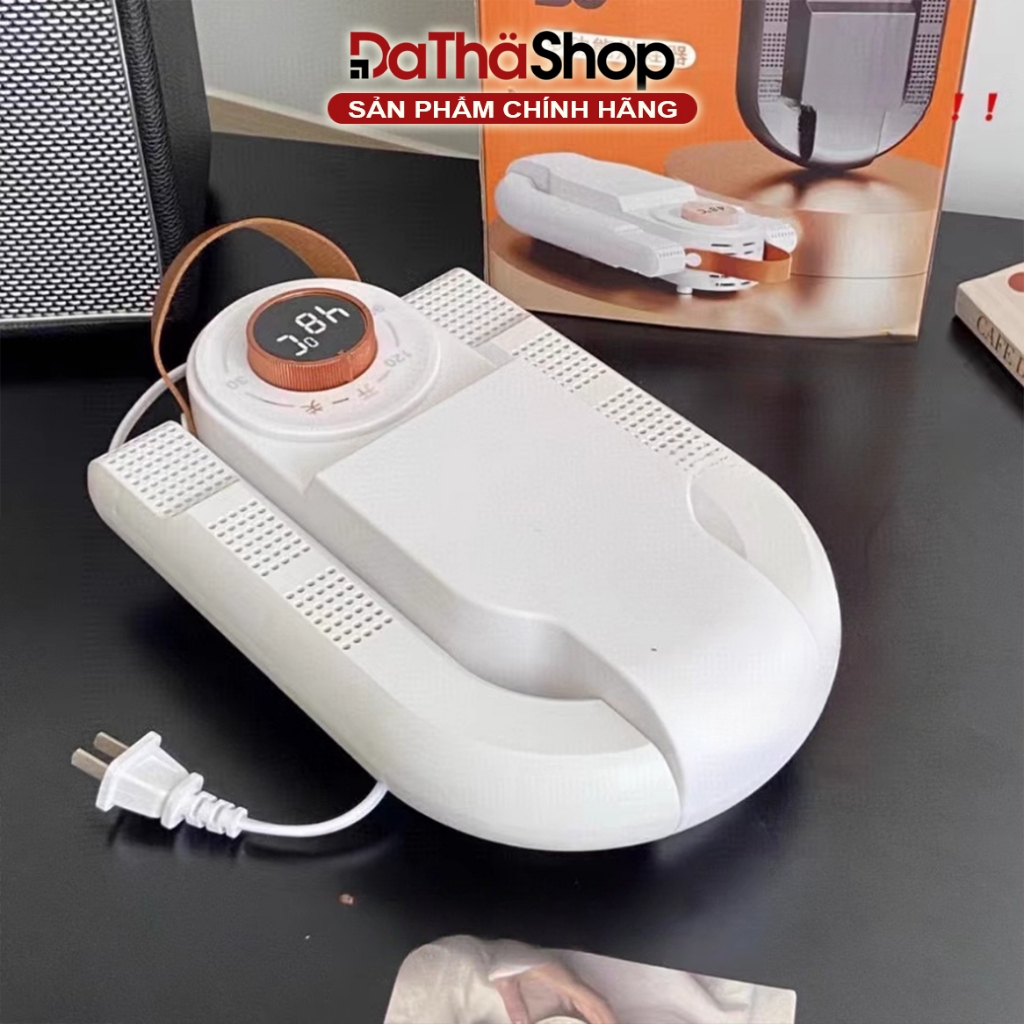 Máy Sấy Giày Shoe Dryer HXQ-08 Có Tía Cực Tím Khử Mùi, Khử Khuẩn, Khí Nóng 3 Chiều 360 Độ Khô Nhanh Chóng