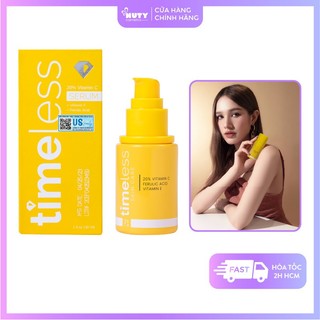 Tinh Chất Dưỡng Sáng Da ‪‬Timeless 20% Vitamin C + Vitamin E + Ferulic Acid Serum (30ml)