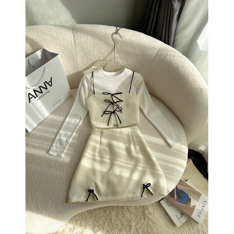 Set 3 món buộc nơ