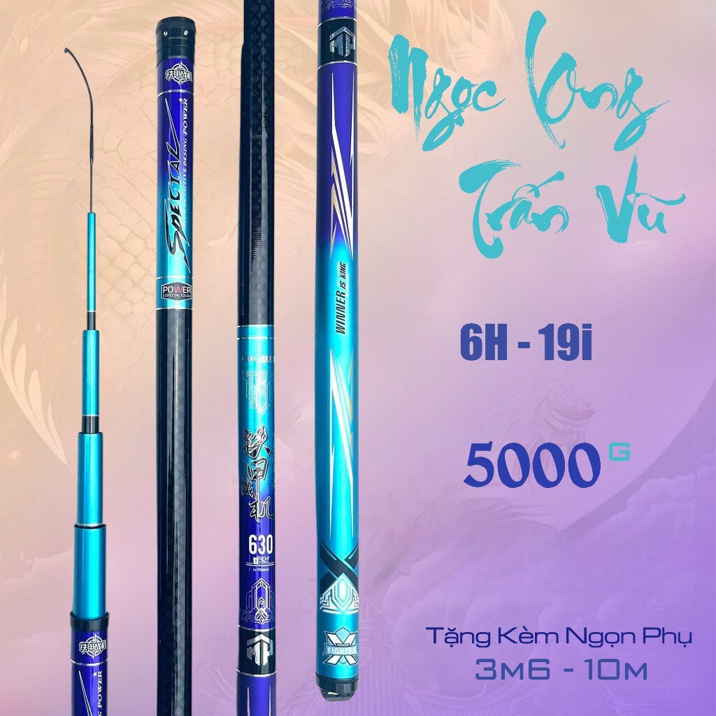 Cần Câu Tay Ngọc Long Trấn Vũ Bản Săn Hàng - MP Fishing