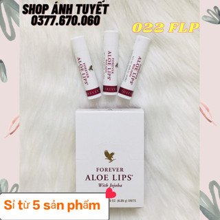 Son dưỡng môi aloe lips forever 022flp. sản phẩm lô hội.