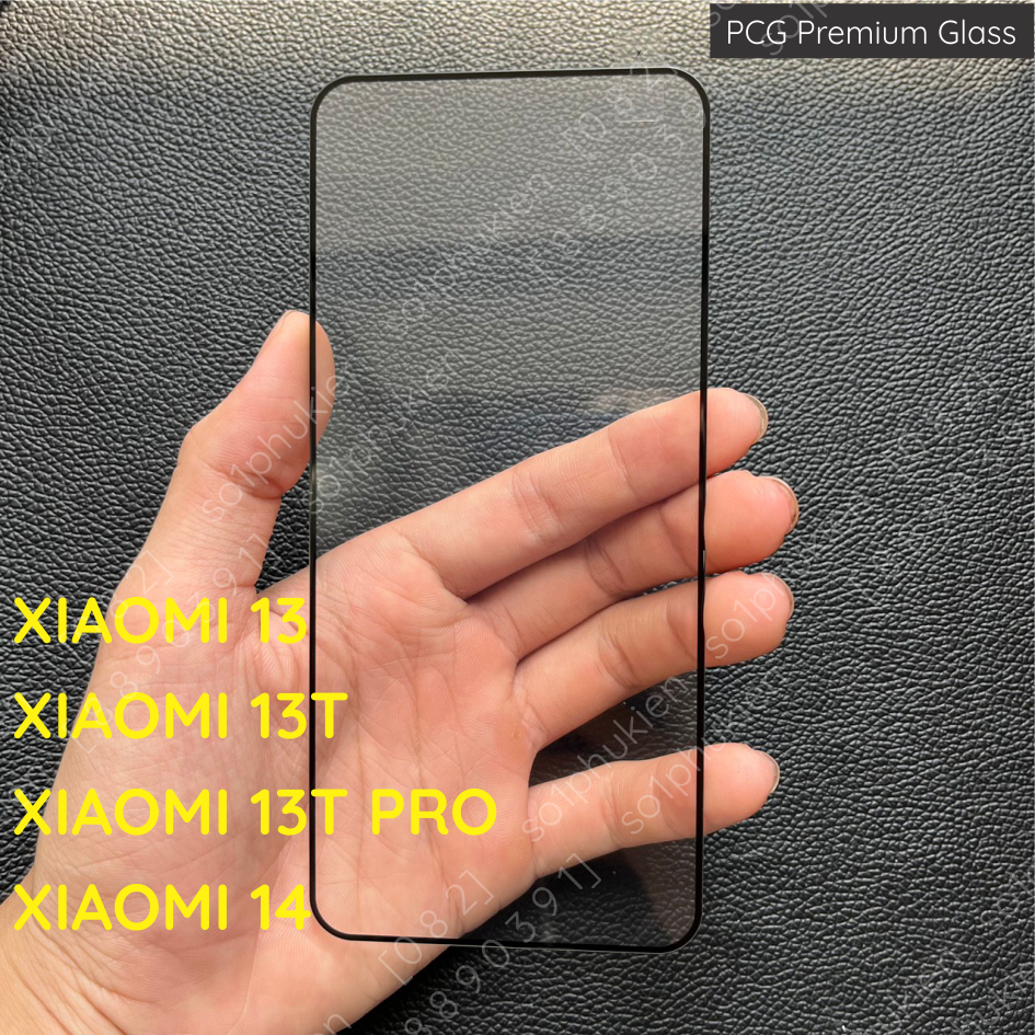 Kính cường lực Xiaomi 13/ Xiaomi 13T/ Xiaomi 13T Pro/ Xiaomi 14 full màn, full keo chuẩn đẹp, lướt mượt, êm tay