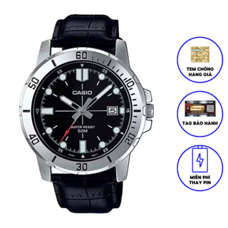 Đồng hồ nam dây da Casio MTP-VD01L-1EV chính hãng