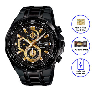 Đồng Hồ Casio Nam Dây Thép Không Ghỉ Chính Hãng EDIFICE EFR-539BK-1AVUDF