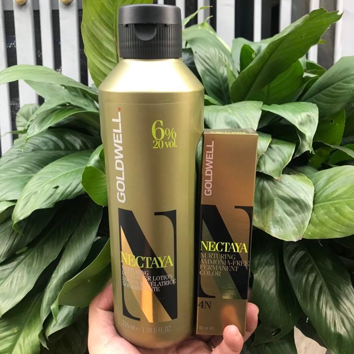 Màu nhuộm tóc goldwell nectaya free amoniac 60ml