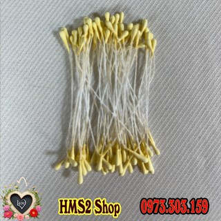 Nhụy Hoa màu Vàng Nhạt ( bó 50 sợi )