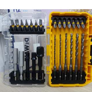 Bộ mũi vít và mũi khoan tường đuôi lục giác Dewalt 25 chi tiết DWA6120
