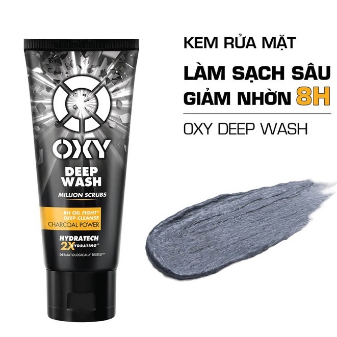 Sửa rửa mặt Oxy Deep Wash 100ml