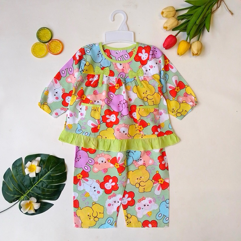 7-32kg Bộ lanh/bộ tole BÉ GÁI TAY DÀI QUẦN DÀI