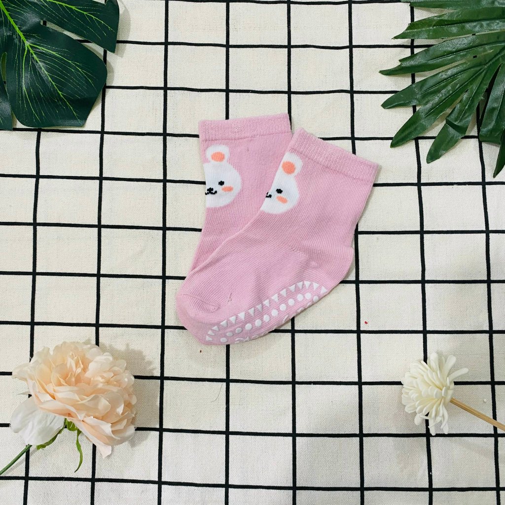 Tất Hàn KIDS SOCKS Cotton chống trơn trượt cao cấp cho bé