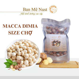 [Size chợ] Hạt Macca DakLak loại đặc biệt thơm ngon size chợ 19-22mm, Mắc ca Đăk Lăk hạt nứt vỏ,có chứng nhận ATVSTP