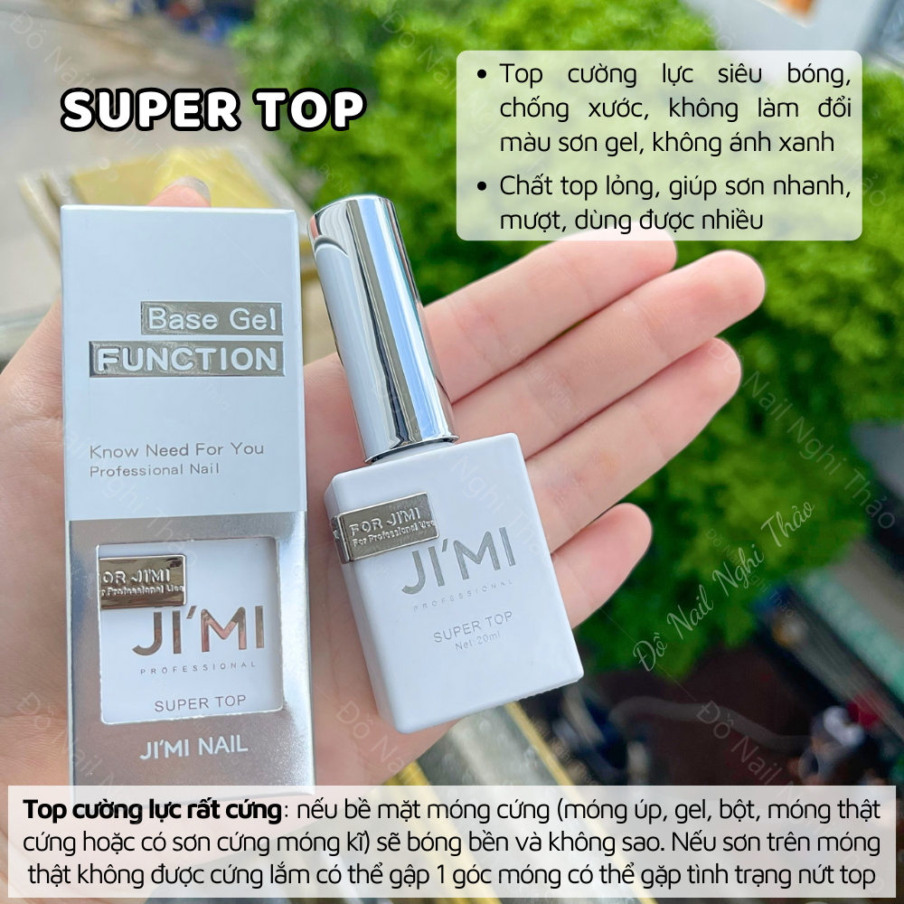 Base top JIMI 20ml dòng cao cấp của OUBOLI jeliva